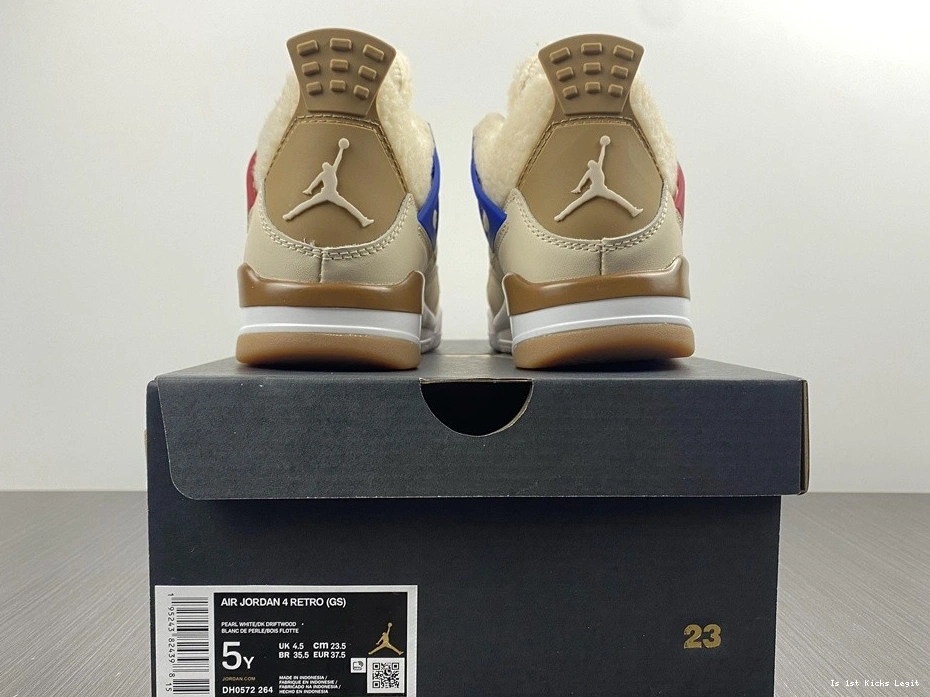 Blue Red DC0790-103 Air 4 Jordan Retro Beige Shoes Blue 0829